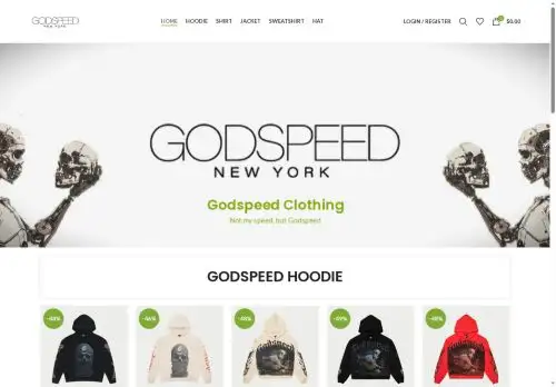 godspeednyc.net screenshot