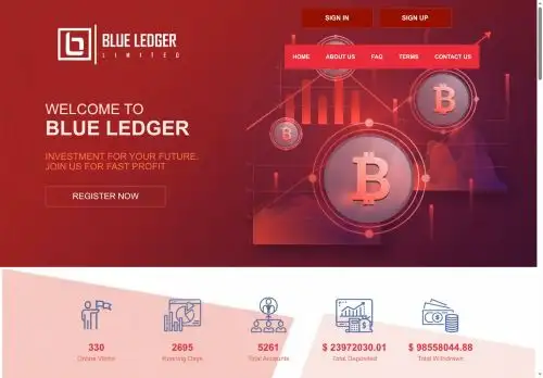 blueledger.ltd screenshot