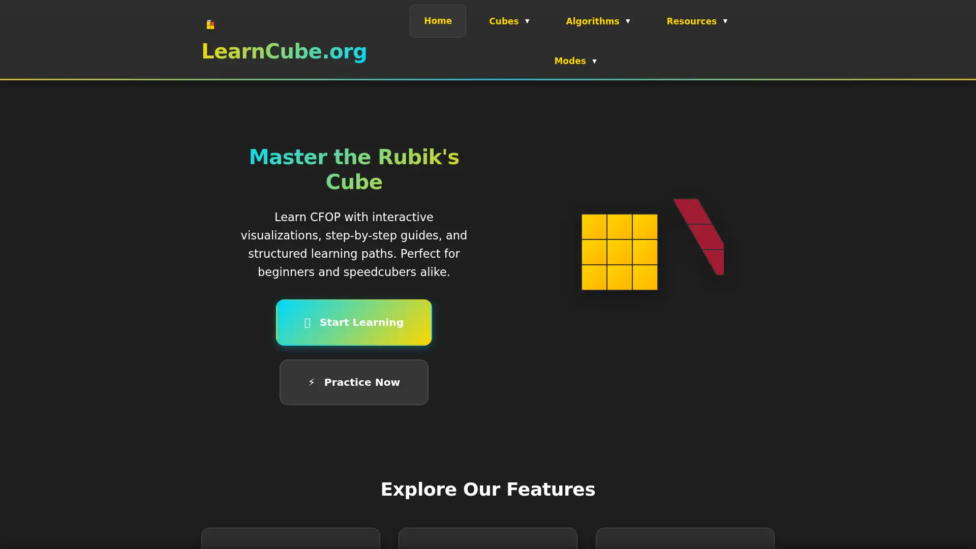 learncube.org screenshot