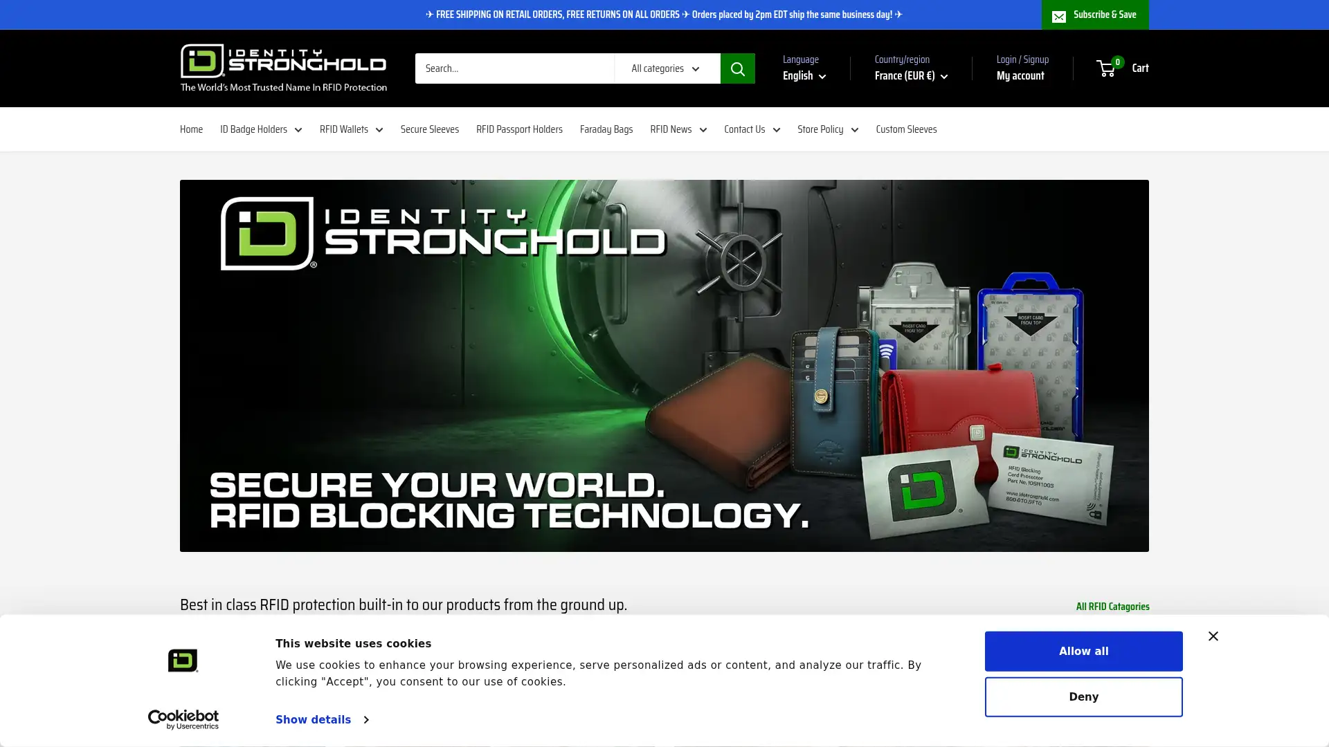 idstronghold.com screenshot