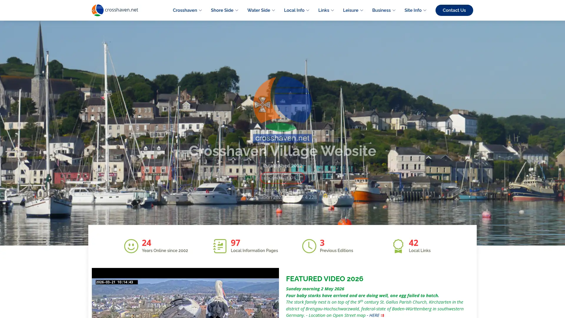 crosshaven.net screenshot