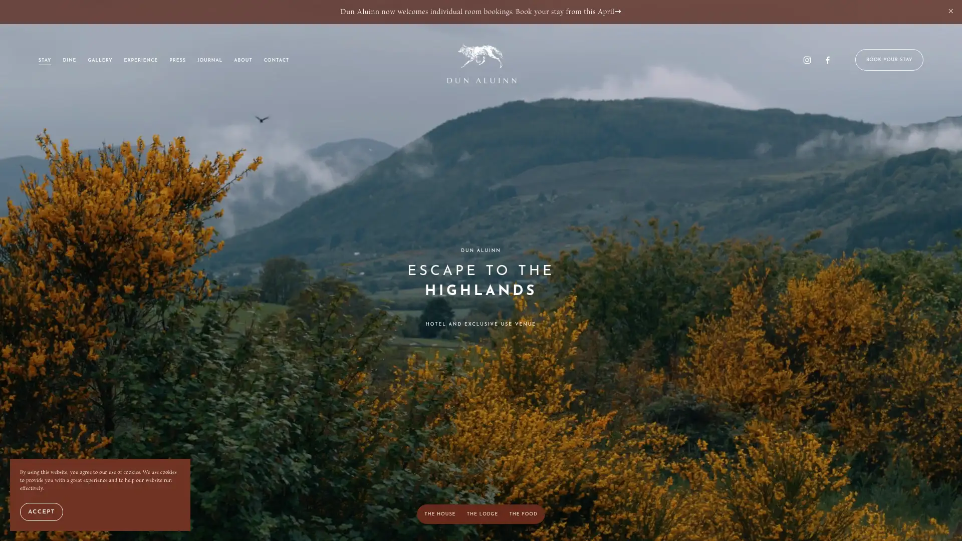 dunaluinn.com screenshot