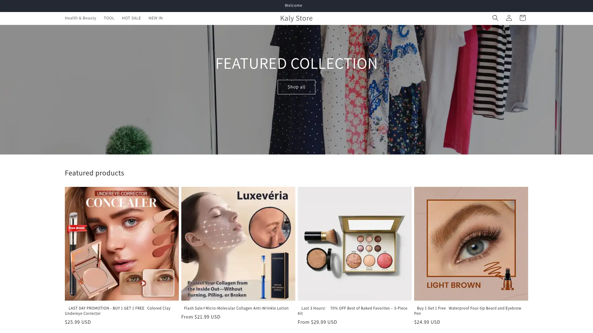 kalyaa.store screenshot