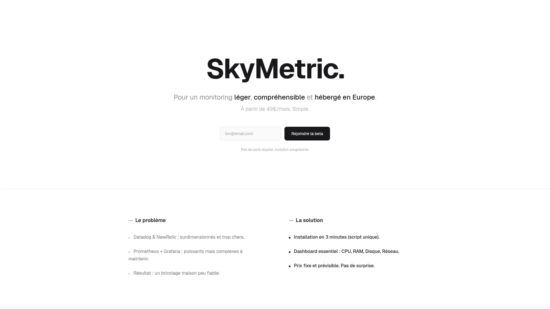 skymetric.fr screenshot