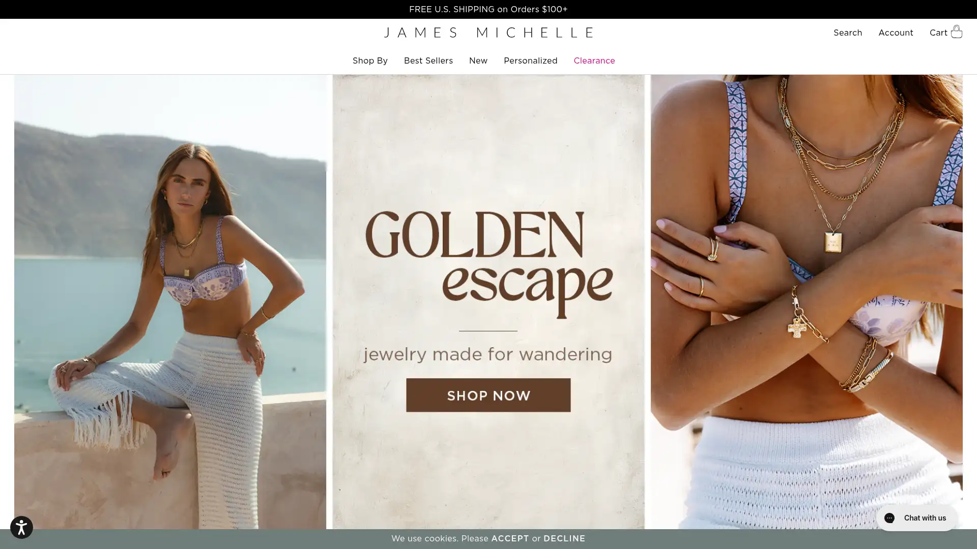 jamesmichelle.com screenshot