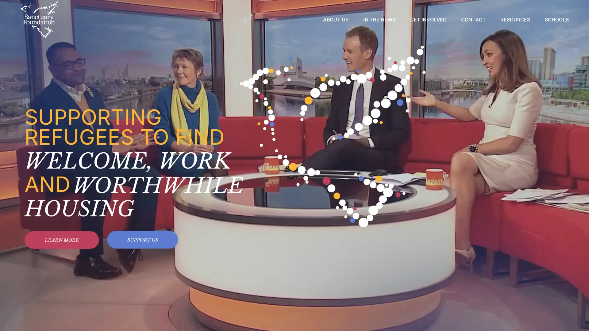 sanctuaryfoundation.org.uk screenshot