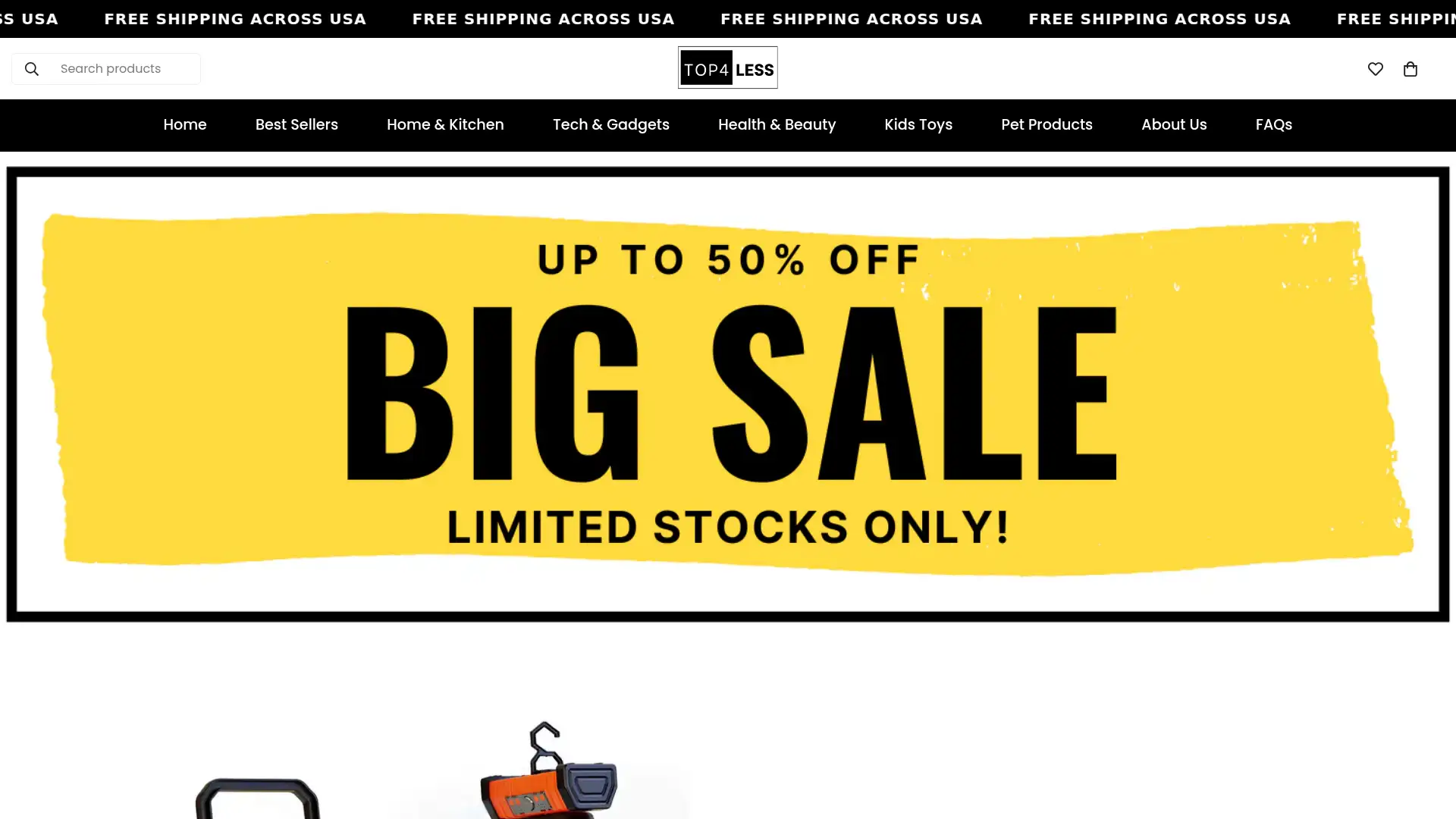 top4less.store screenshot