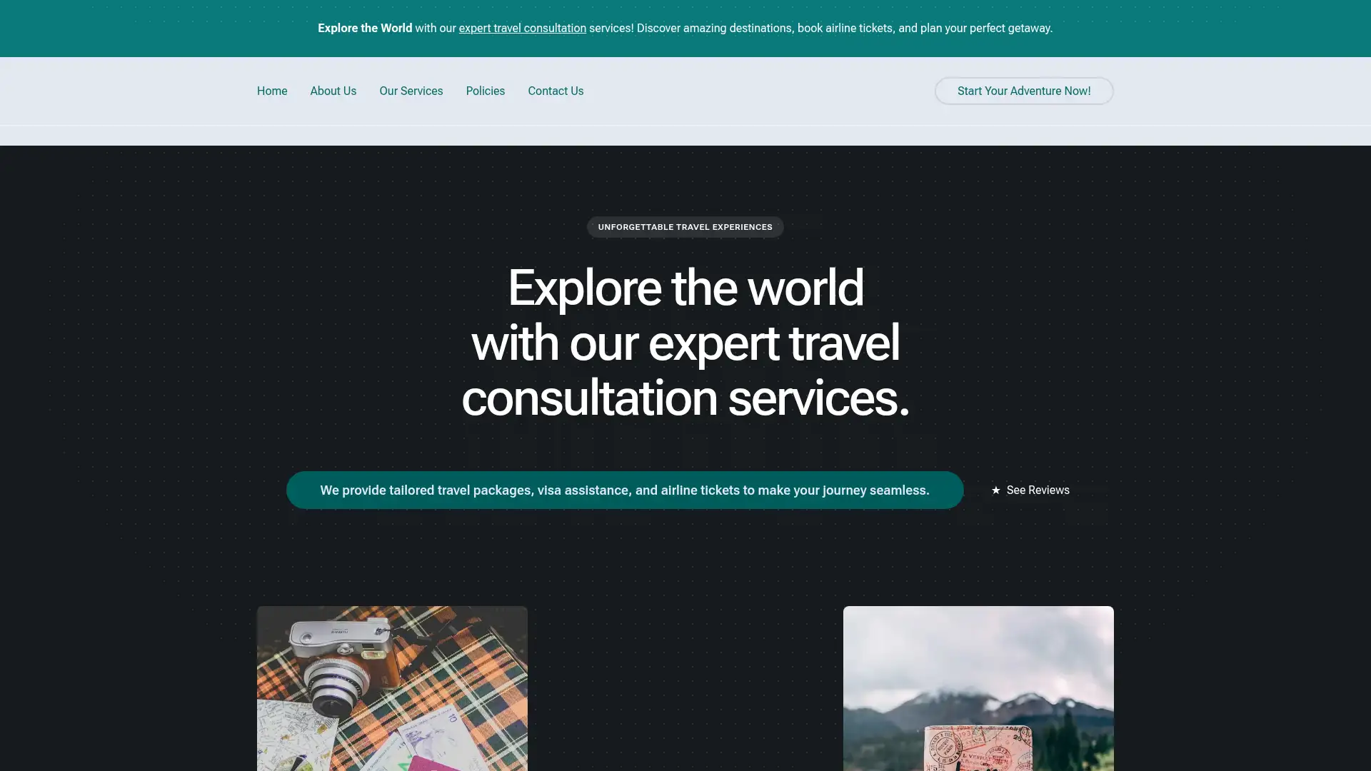 airlineservice.website screenshot