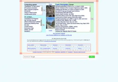 mkolar.org screenshot