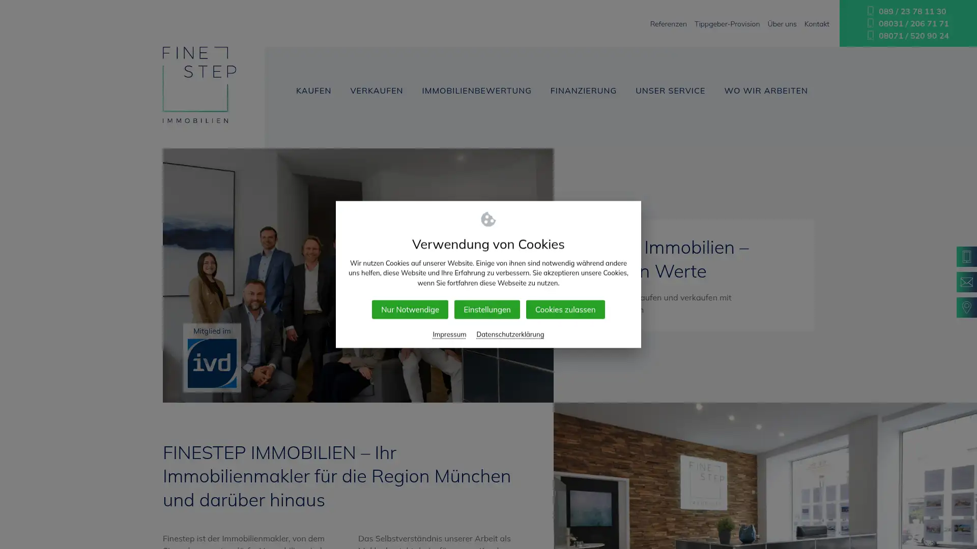 finestep.de screenshot