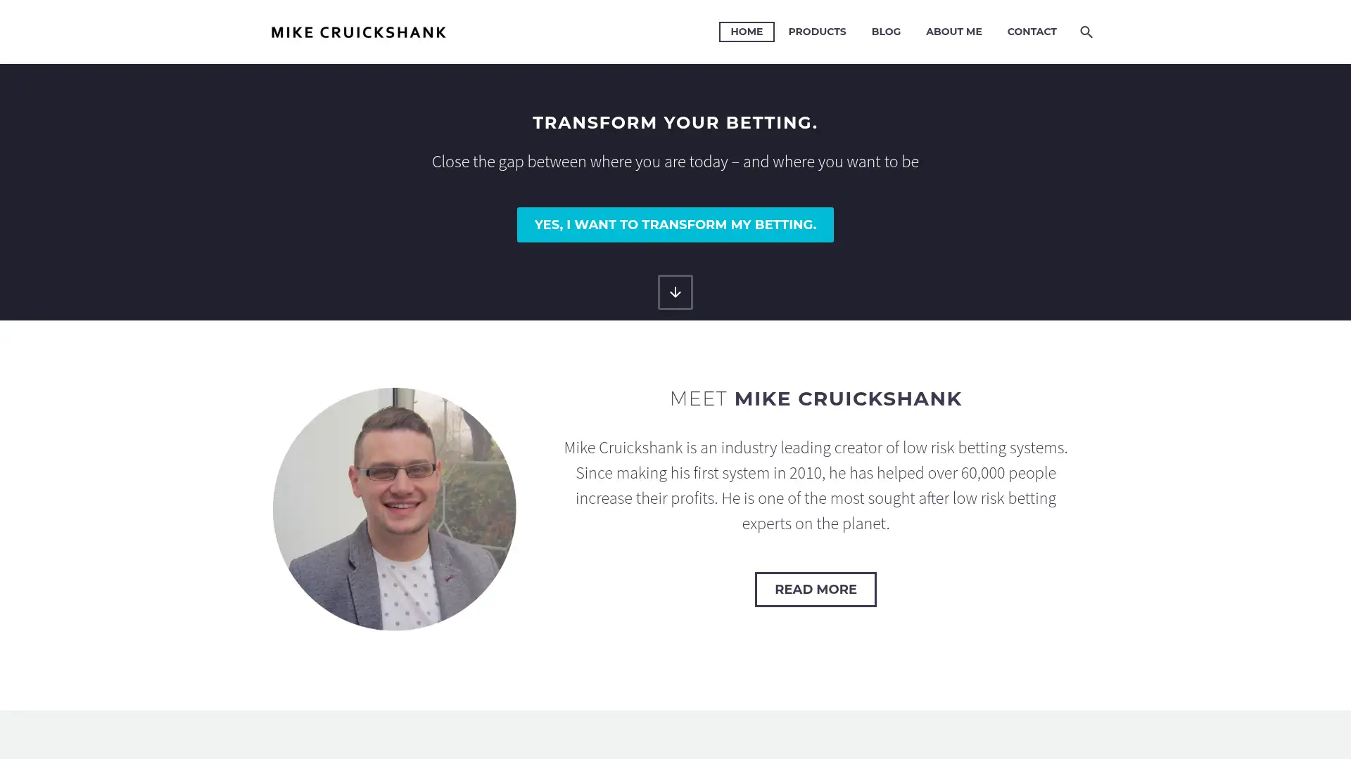 mikecruickshank.com screenshot