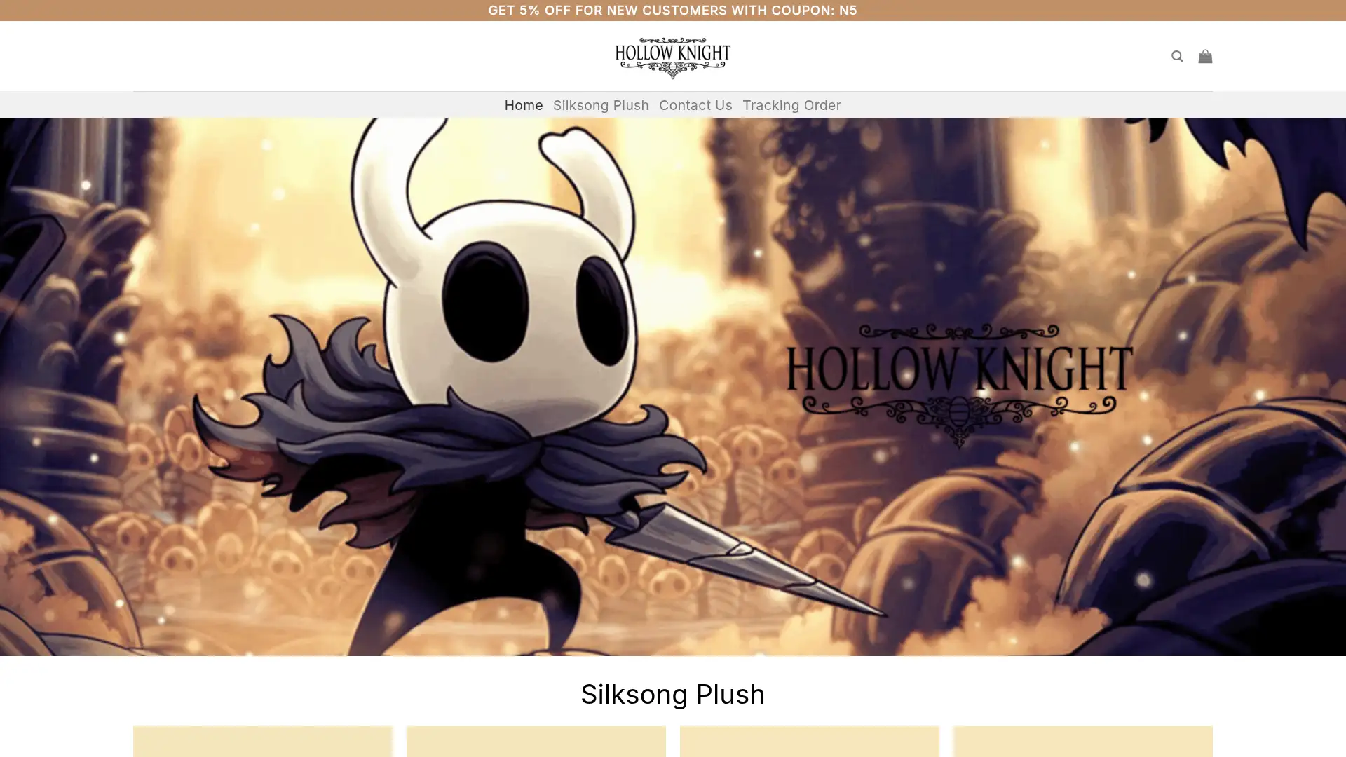 silksongplush.com screenshot