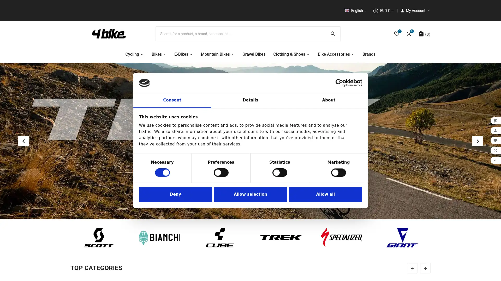 4bike.net screenshot