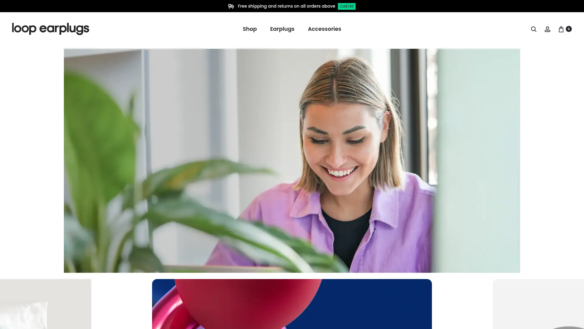 loopearplugscanada.ca screenshot