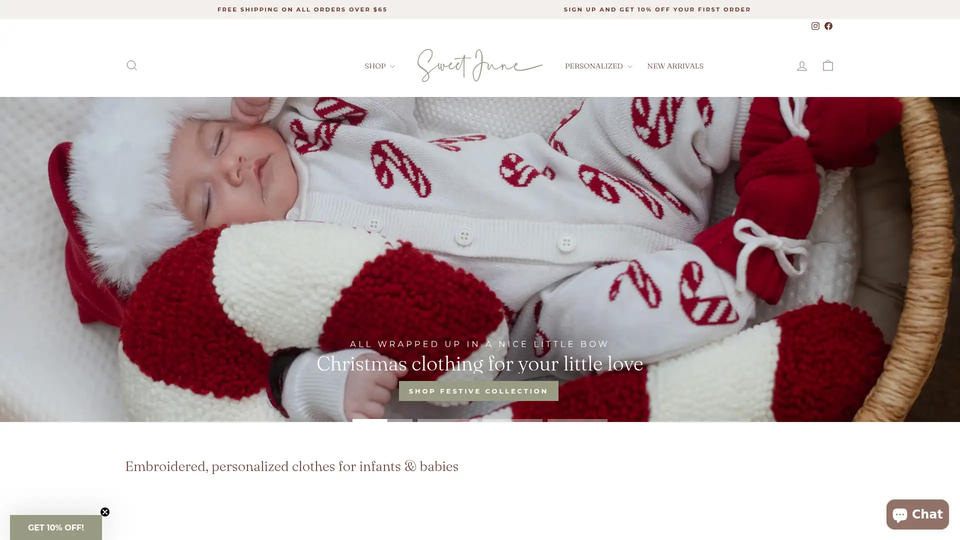 sweetjune.co screenshot