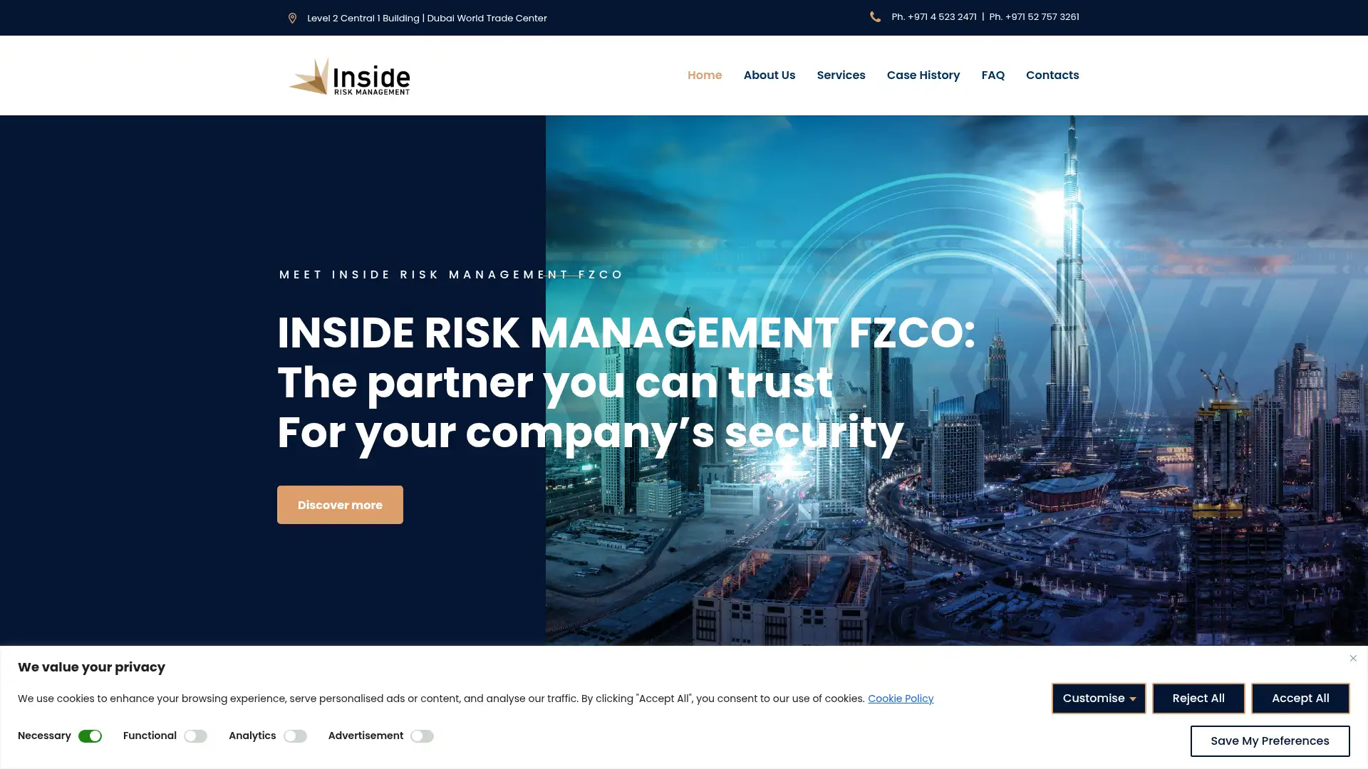 intelligenceinside.ae screenshot
