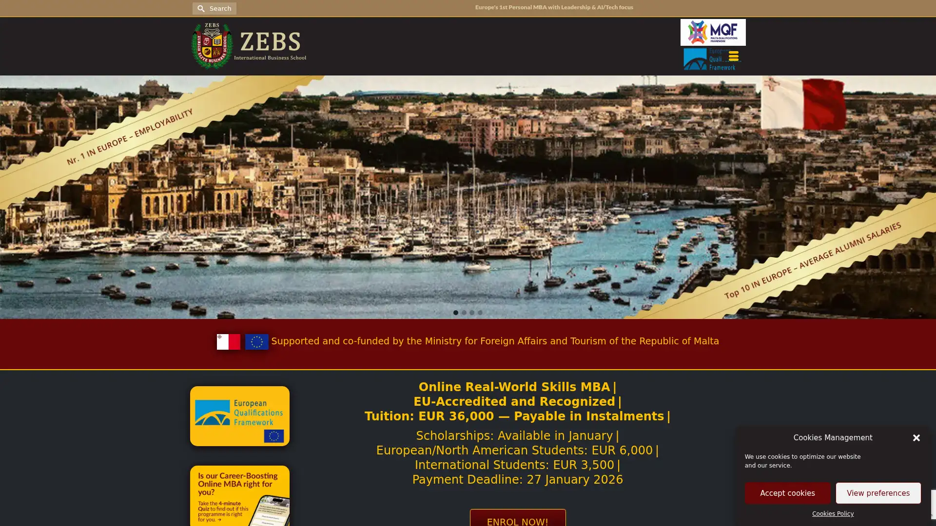 zebs.edu.mt screenshot