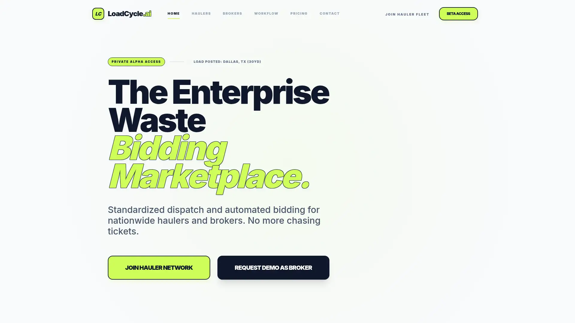 loadcycle.ai screenshot
