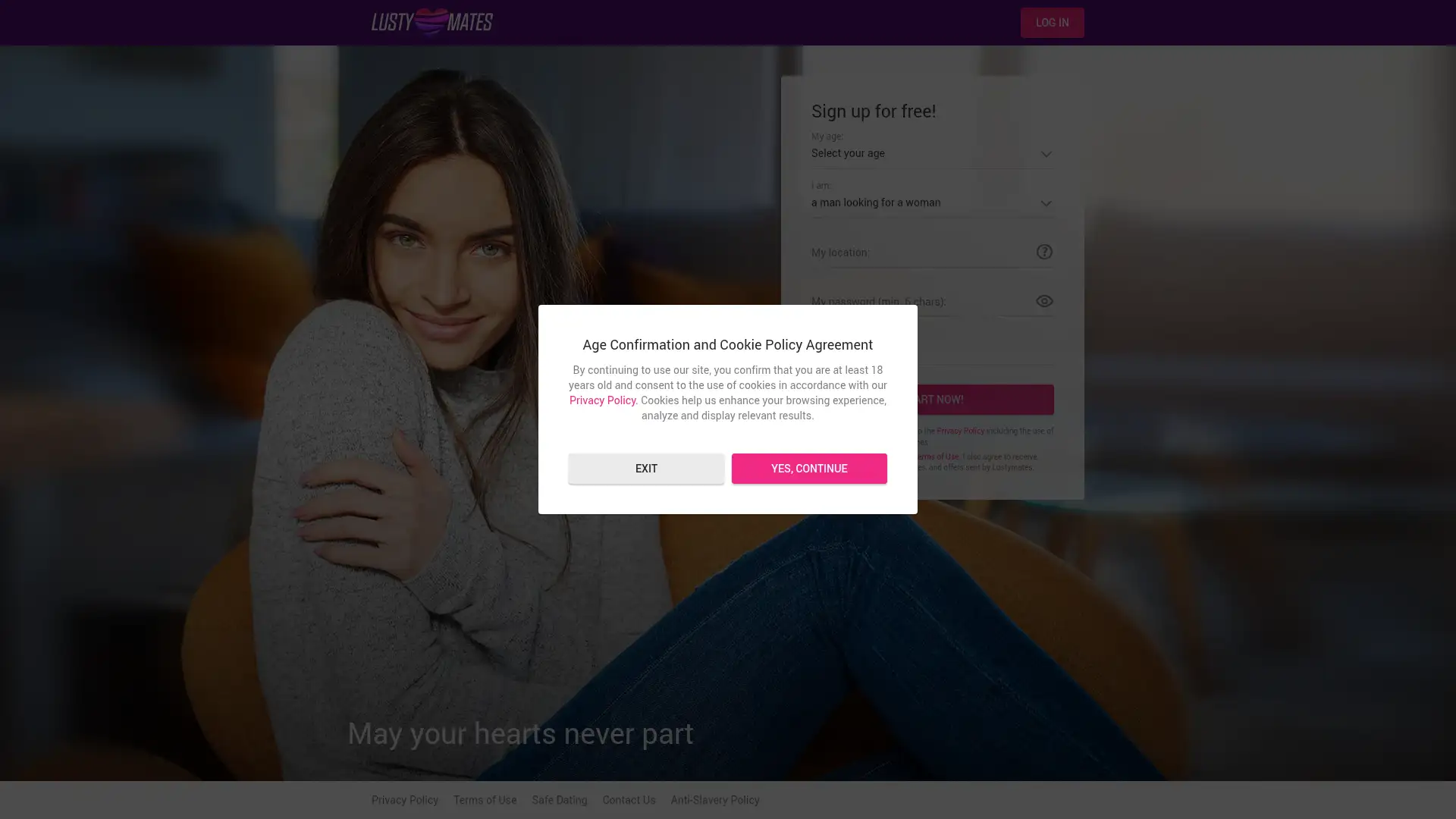 lustymates.com screenshot