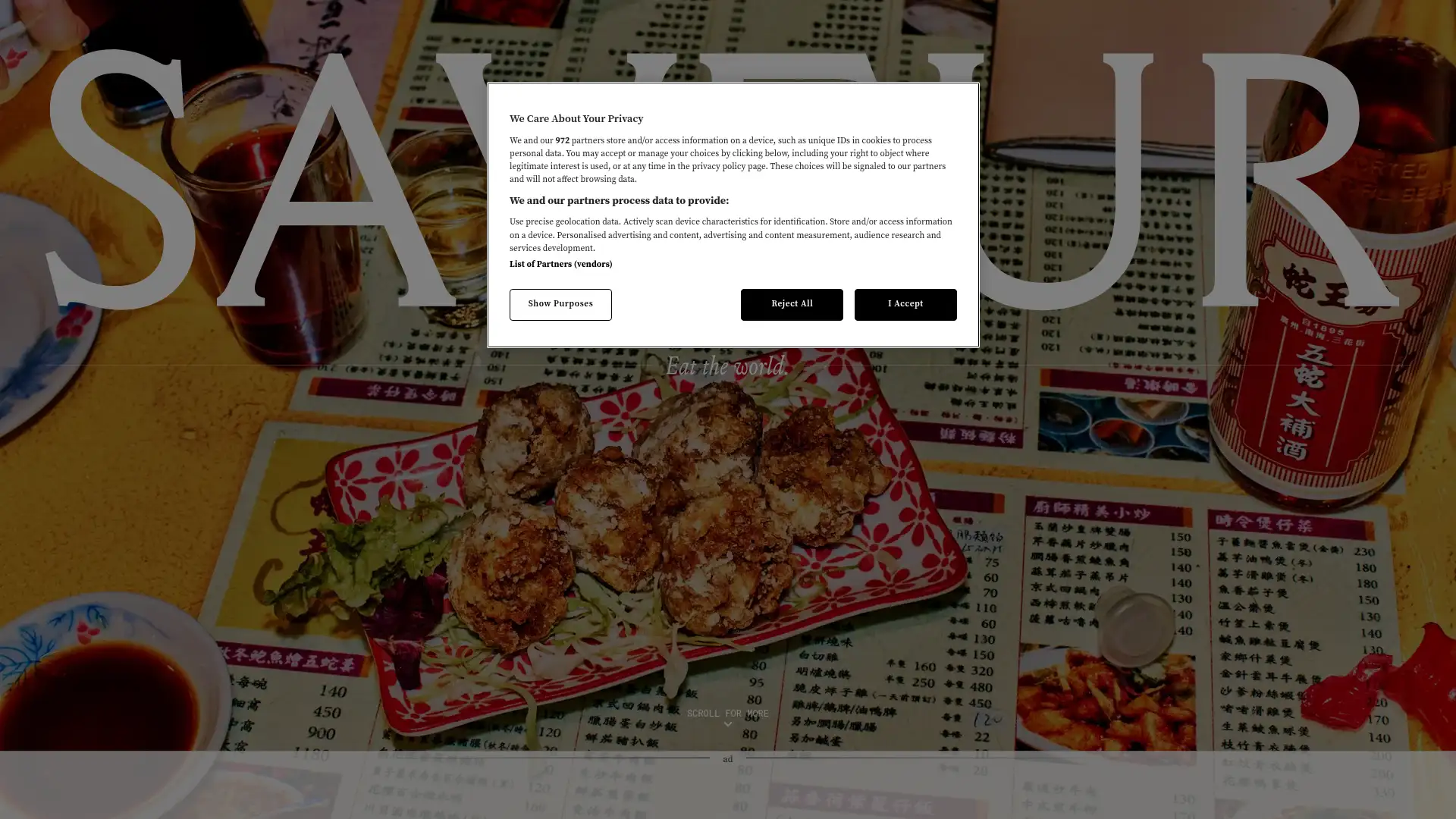 saveur.com screenshot