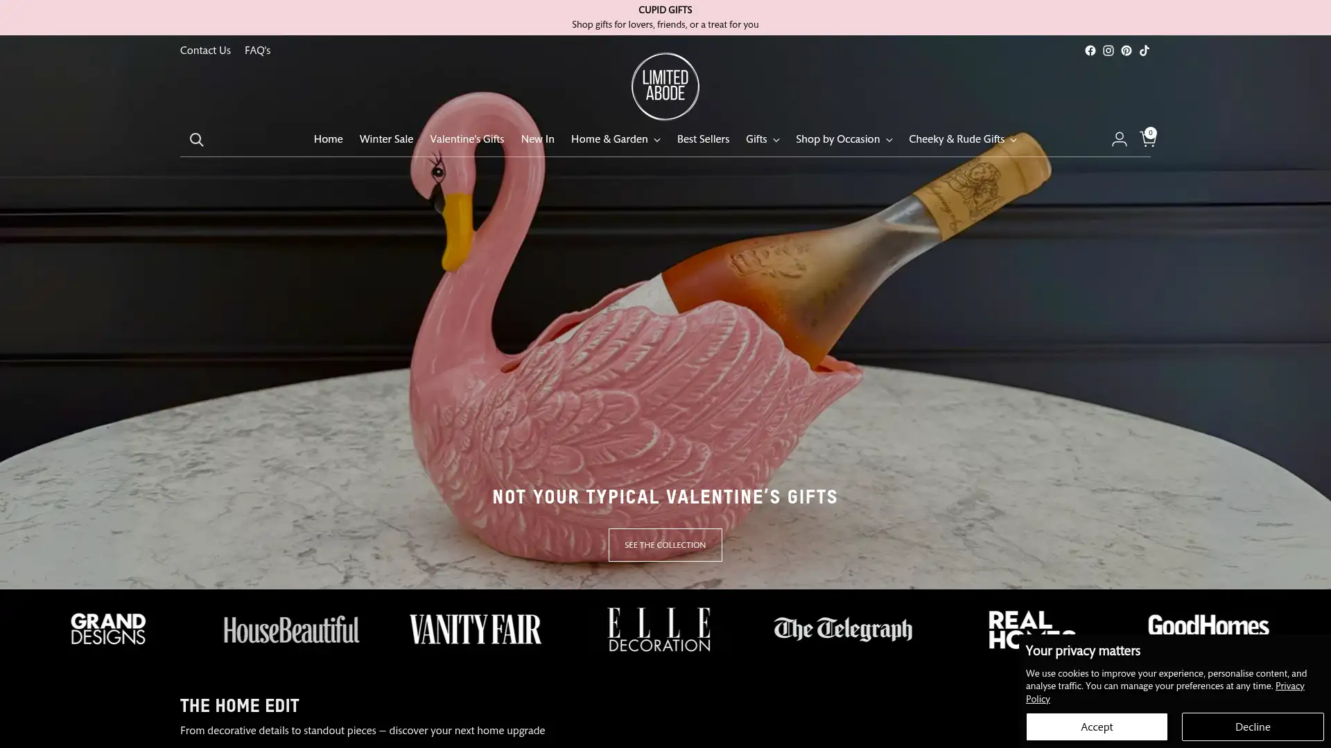 limitedabode.co.uk screenshot