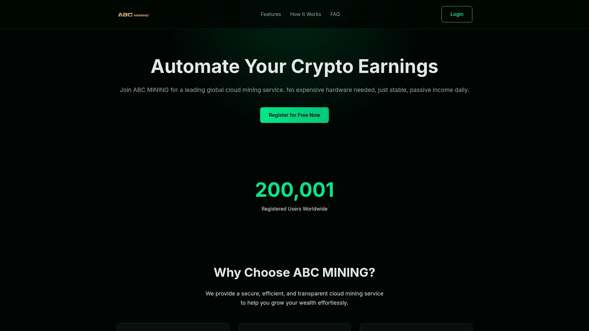 abcmining.net screenshot