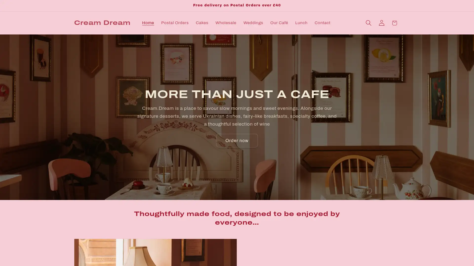 creamdream.uk screenshot