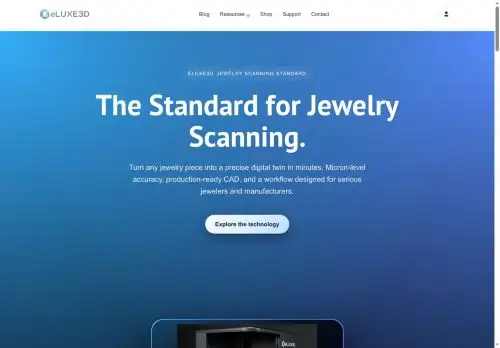 eluxe3d.com screenshot