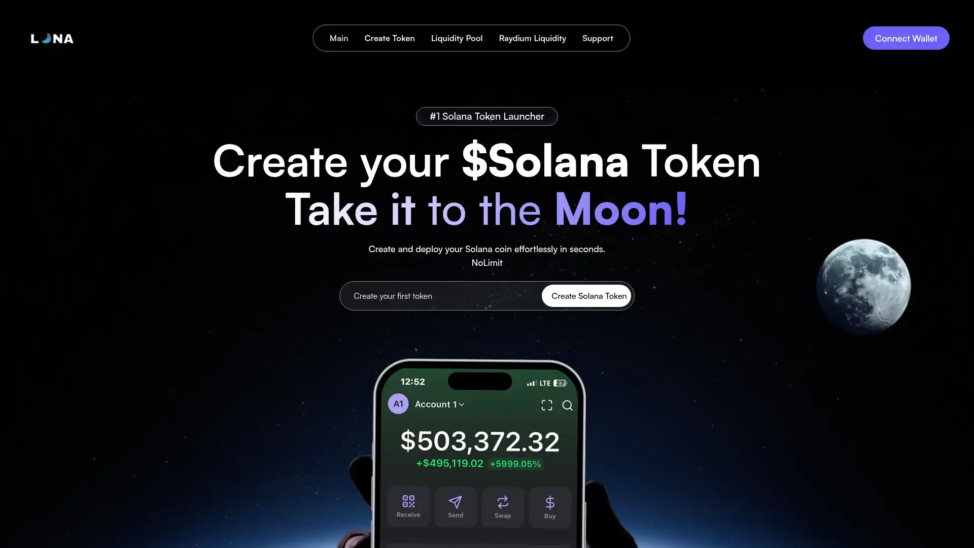 sollauncher.com screenshot