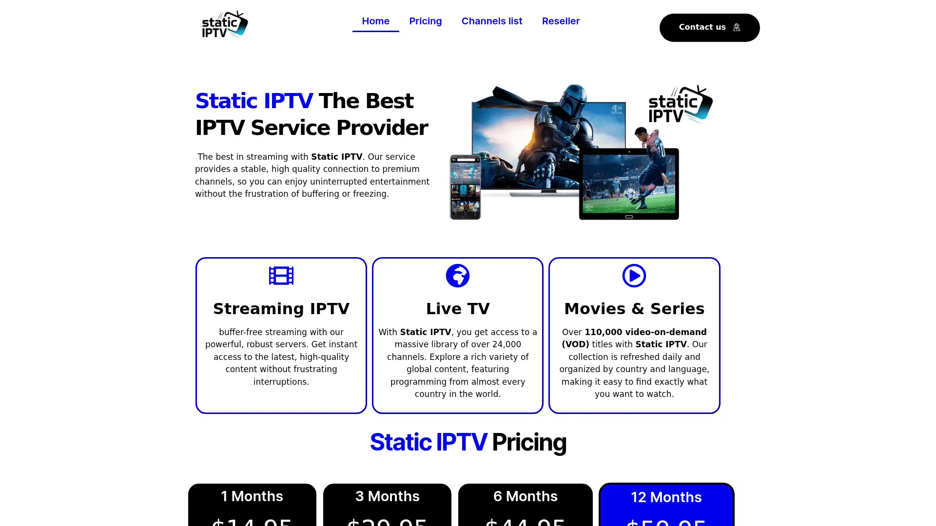 staticiptvi.store screenshot