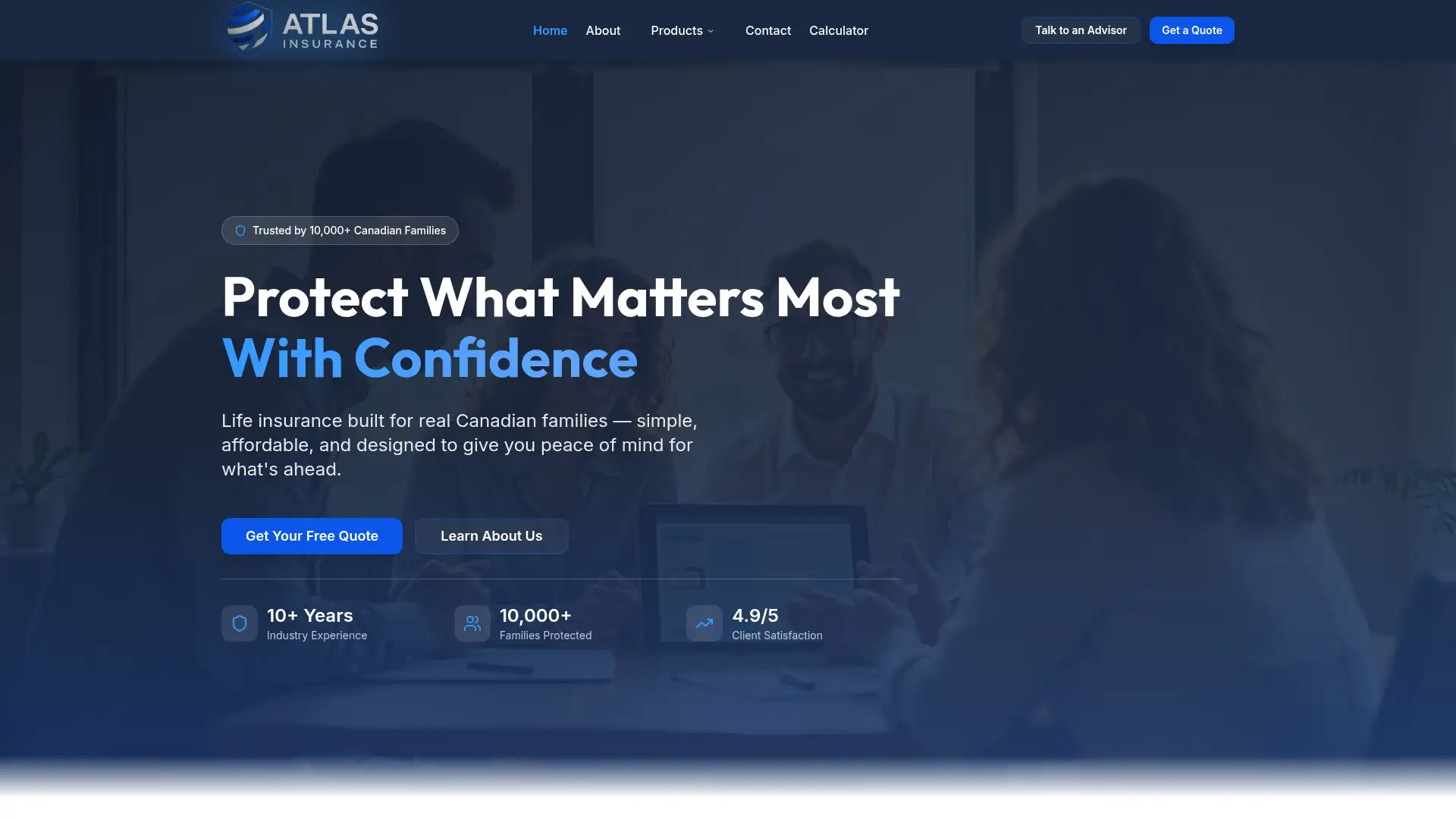atlas-insurance.ca screenshot