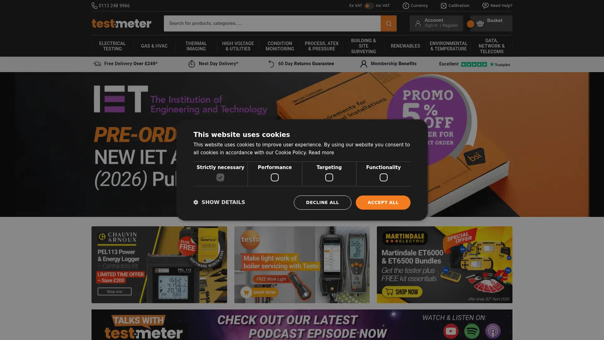 test-meter.co.uk screenshot