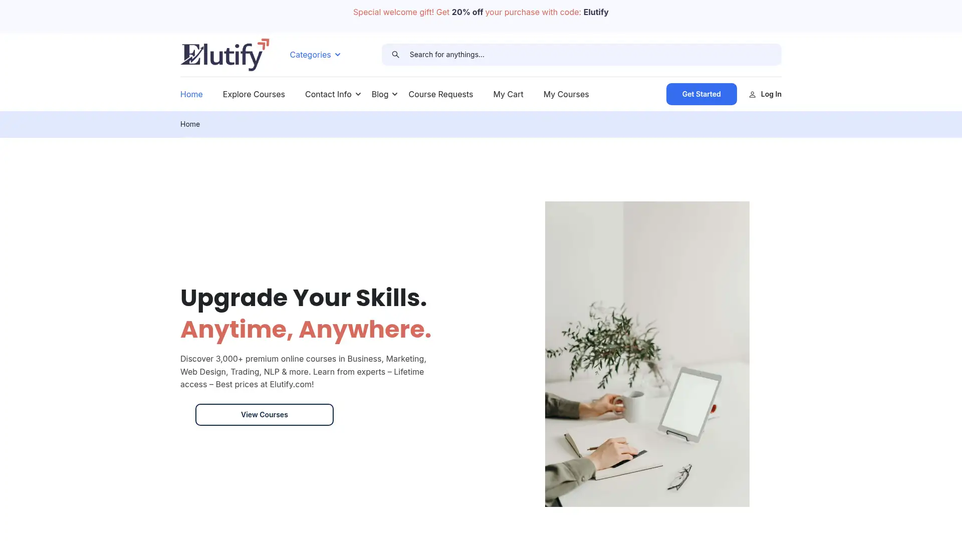 elutify.com screenshot