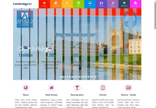 cambridge.tv screenshot