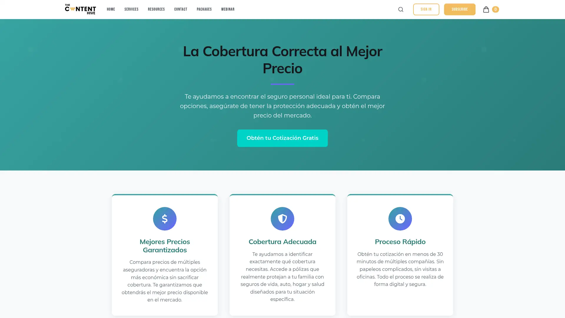 asegurame.vip screenshot