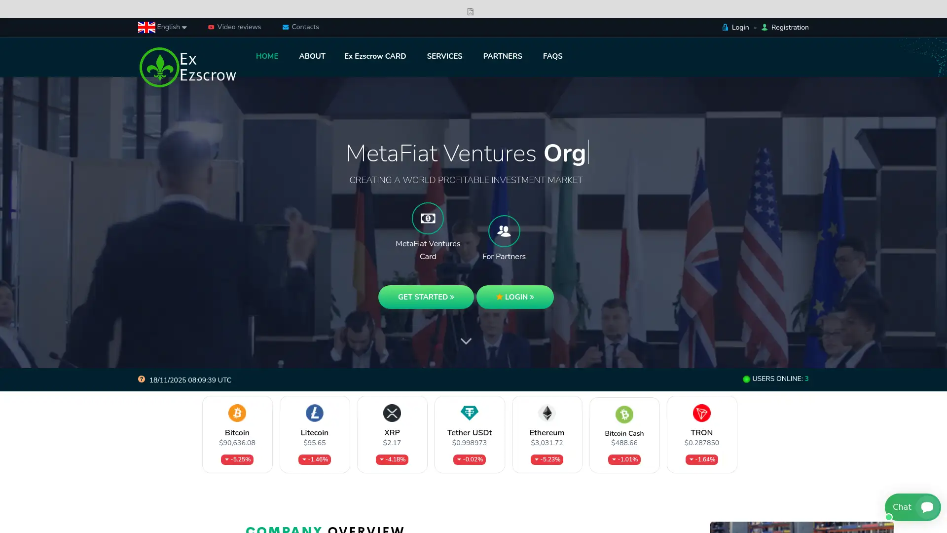 ex-ezscrow.org screenshot