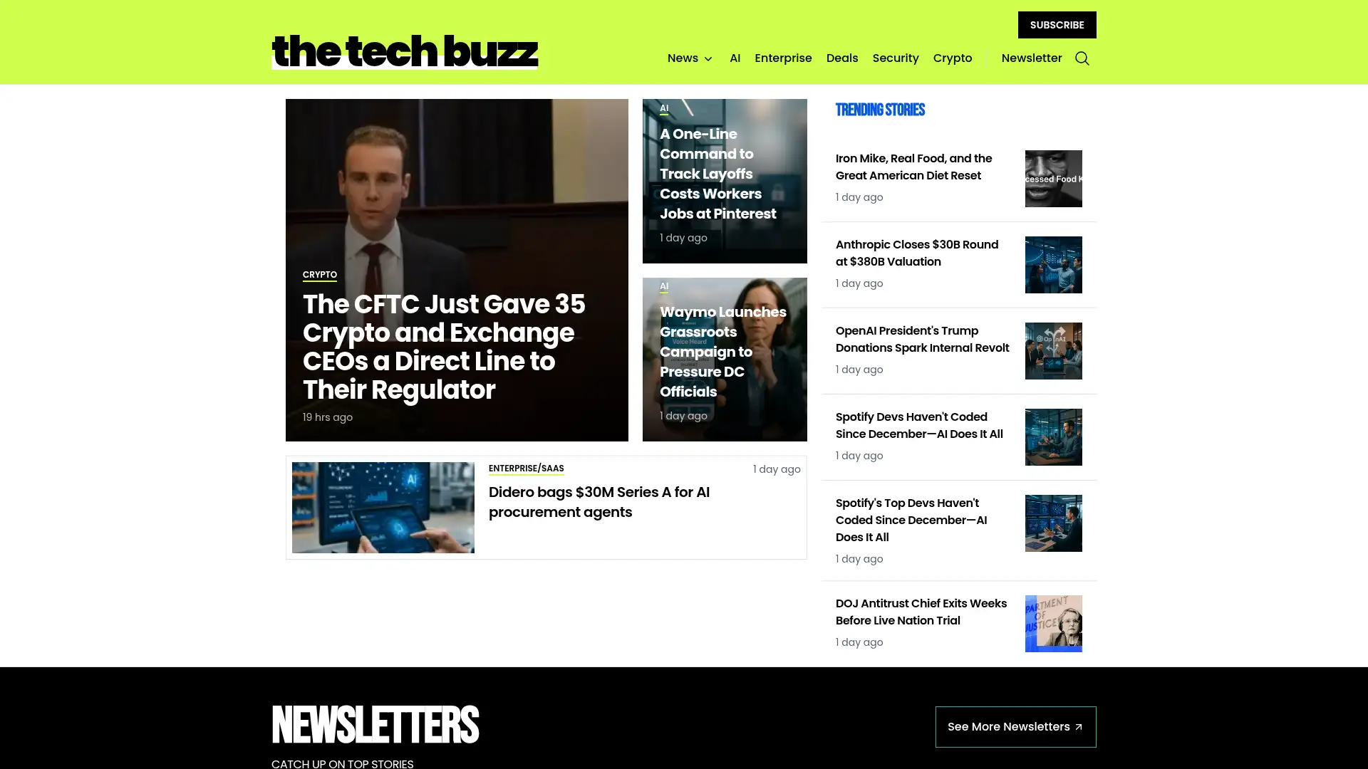 techbuzz.ai screenshot