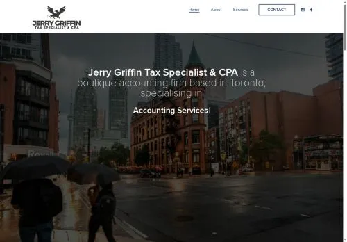 jerrygriffincpa.com screenshot