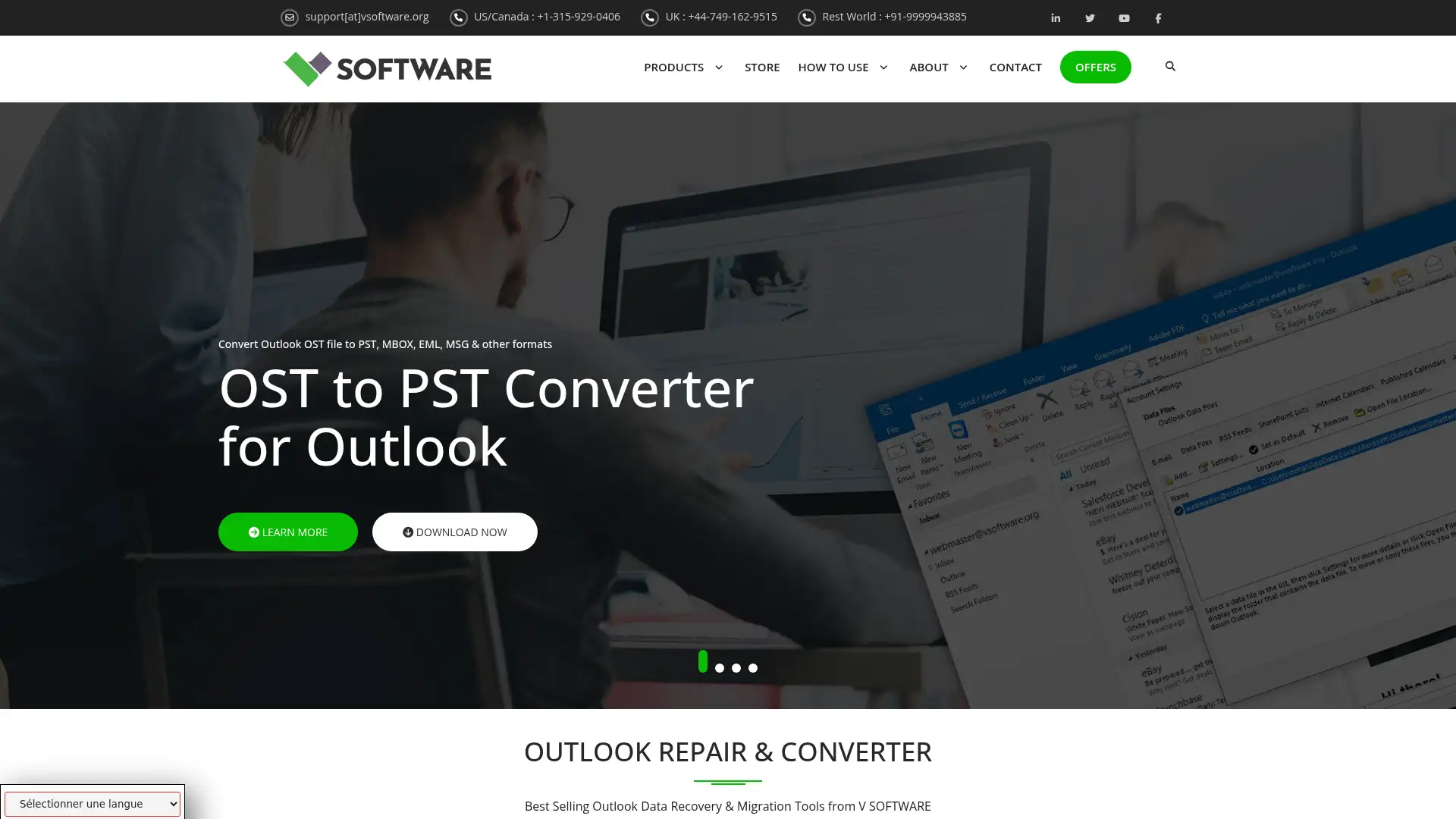 vsoftware.org screenshot