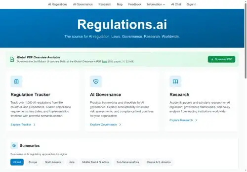 regulations.ai screenshot