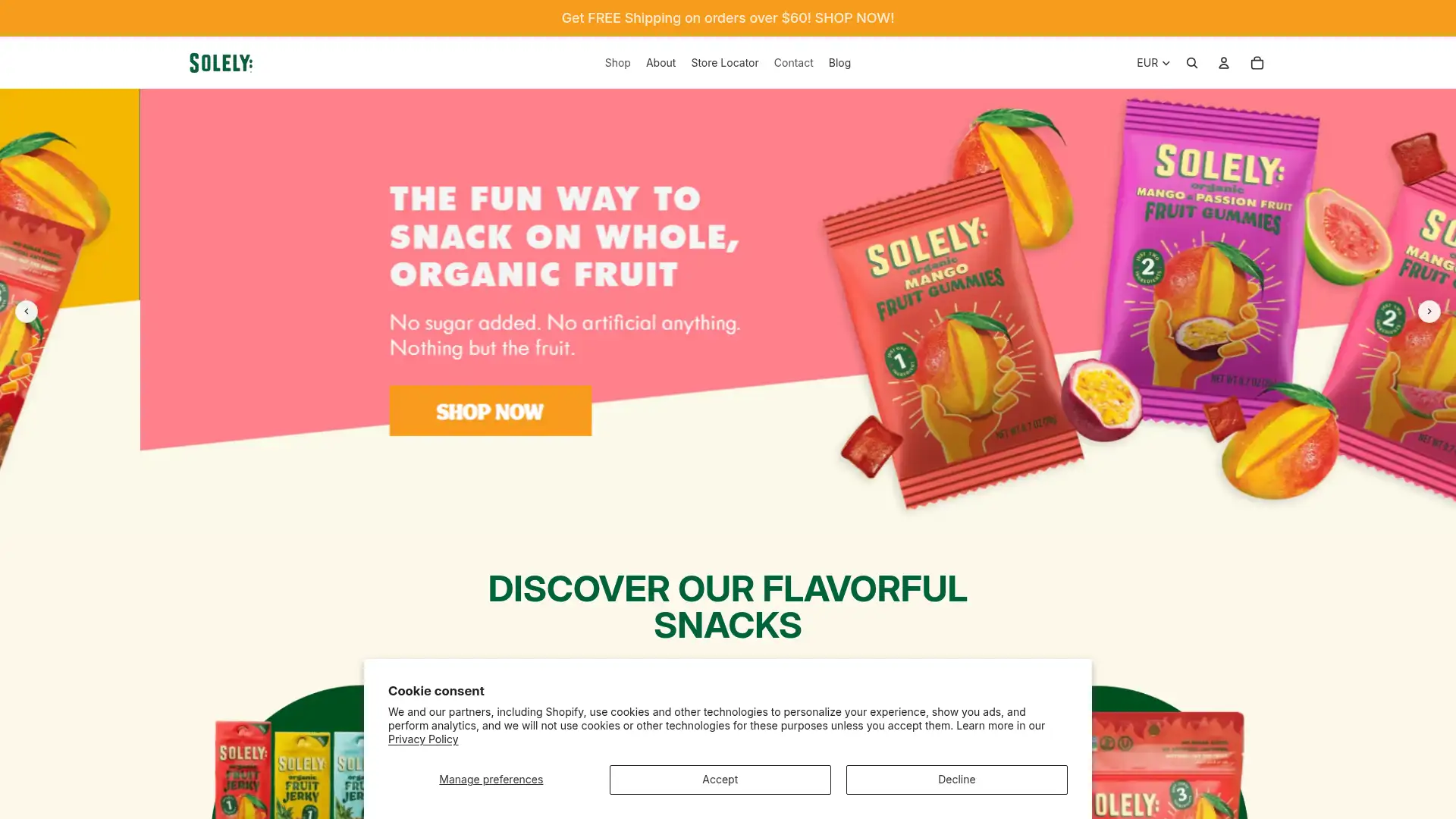 solelyi.shop screenshot