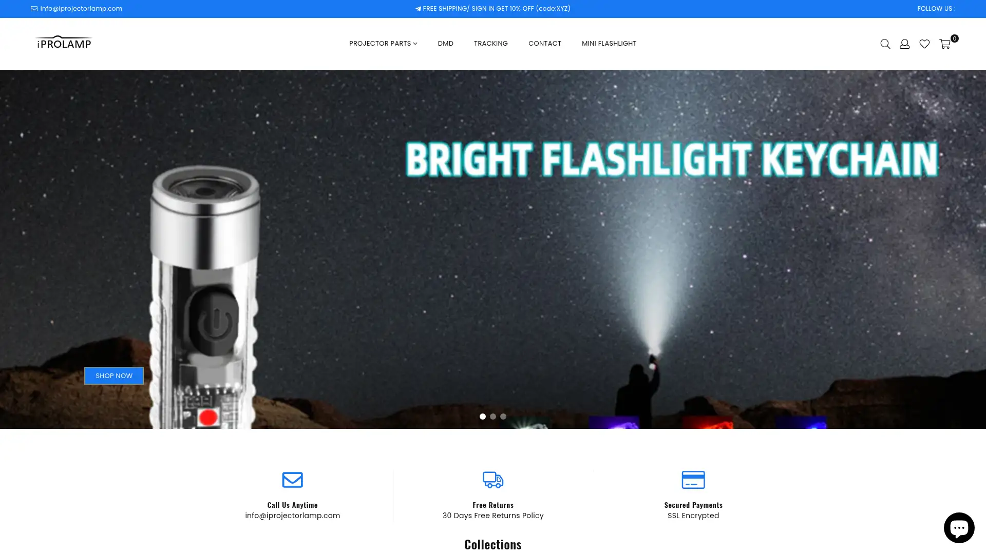 iprojectorlamp.com screenshot
