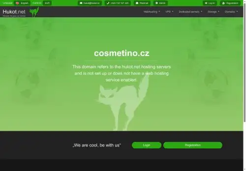 cosmetino.cz screenshot