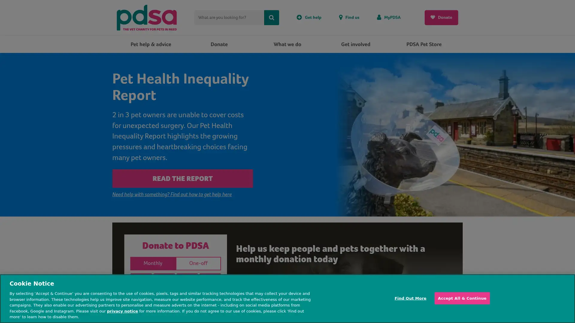 pdsa.org.uk screenshot