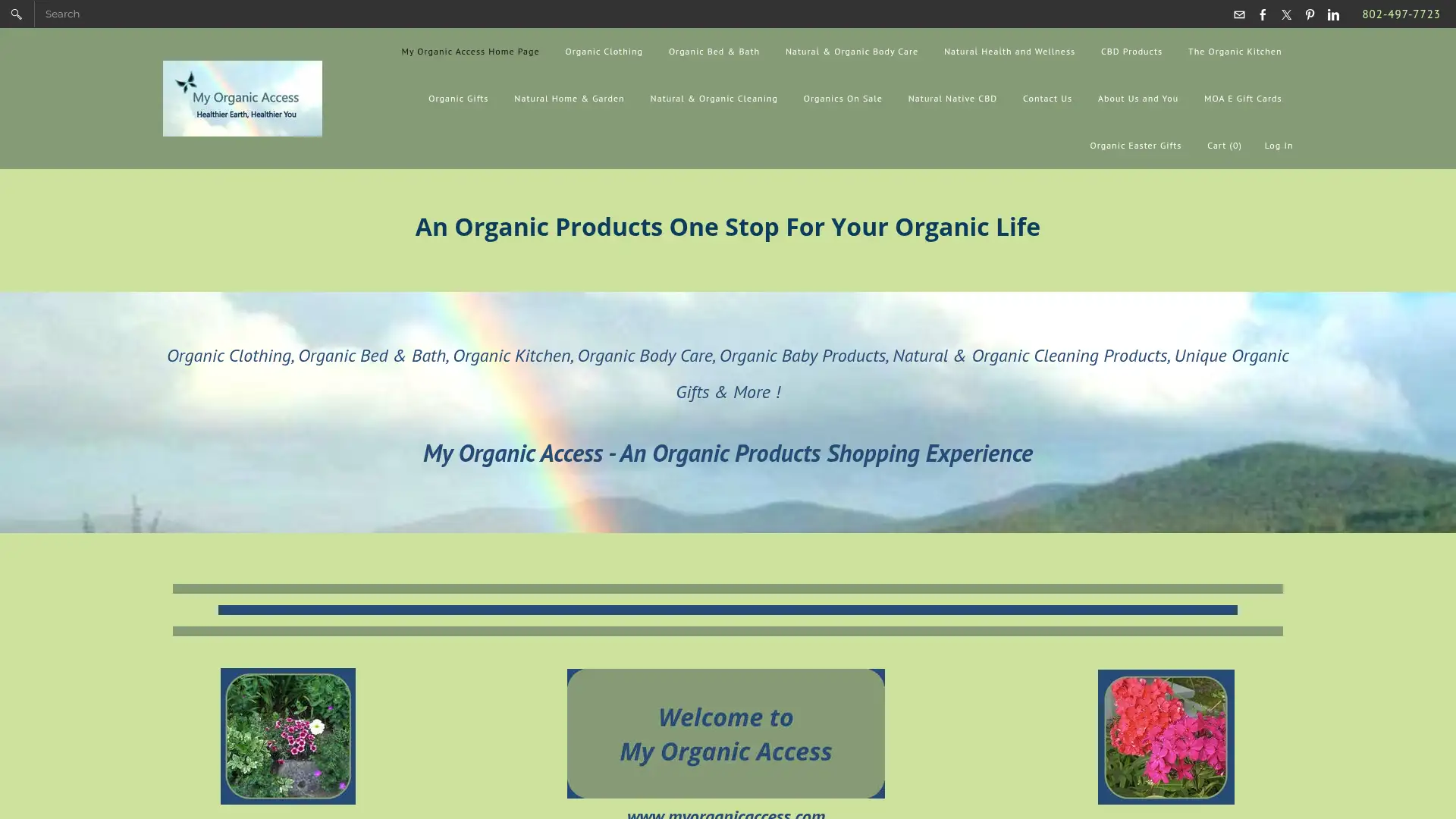 myorganicaccess.com screenshot