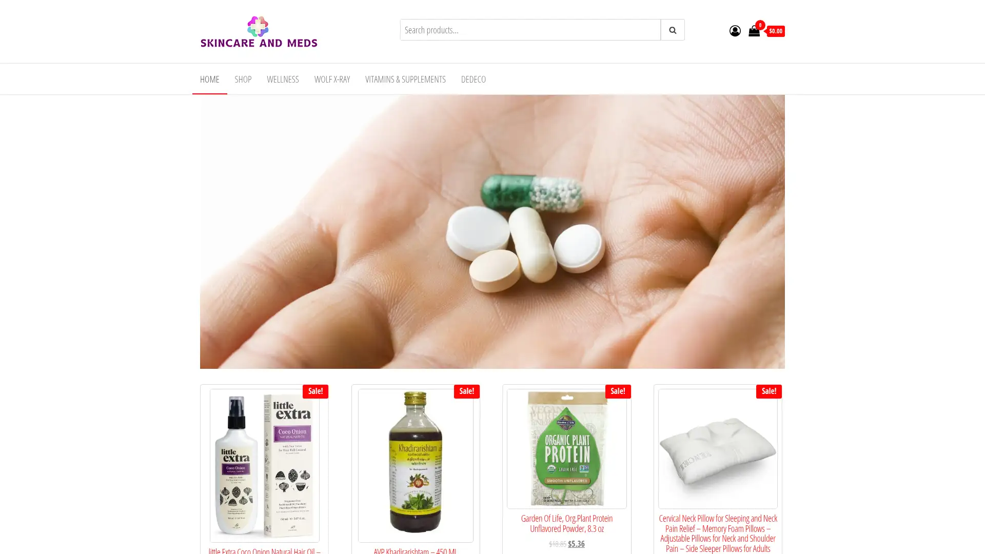 skincareandmeds.com screenshot