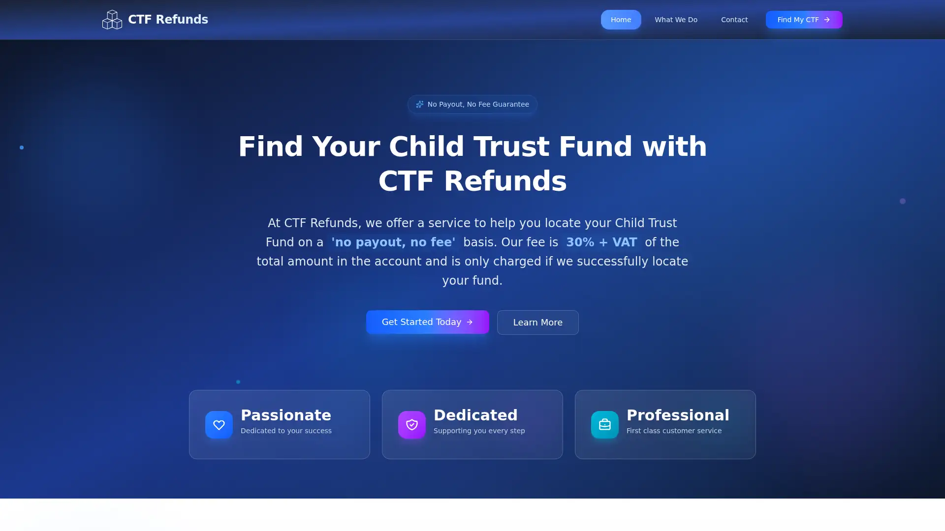 ctfrefunds.co.uk screenshot