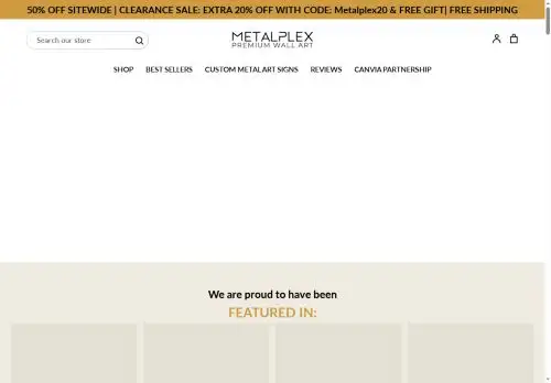 metal-plex.com screenshot