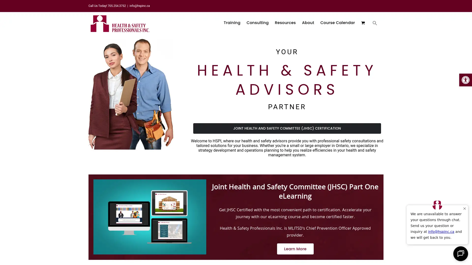 hspinc.ca screenshot