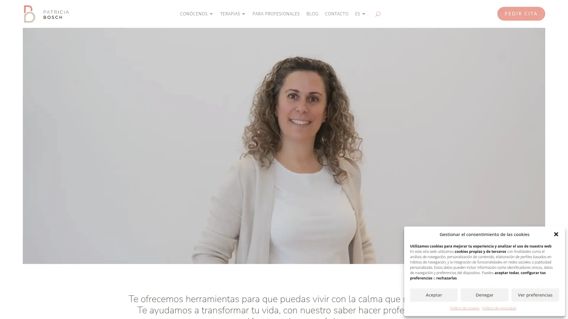 patriciabosch.com screenshot